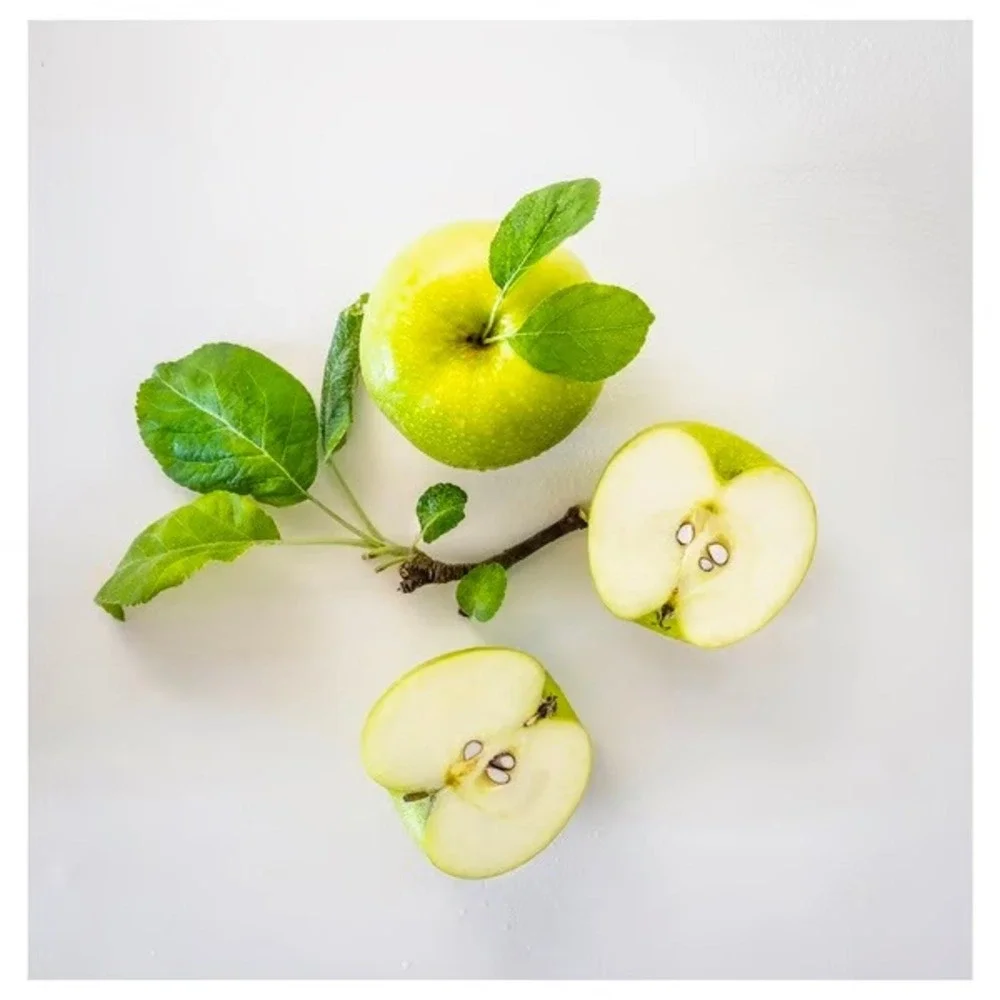 IKEA LOVSKOGSLUND Scented Candle Green Apple 25h Glass Jar with Lid 605.932.73